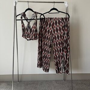 Anthropologie Multicolor Patterned Garment